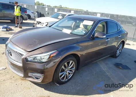 2015 Infiniti Q70 3.7 из США, поврежденный, VIN JN1BY1AP2FM540313